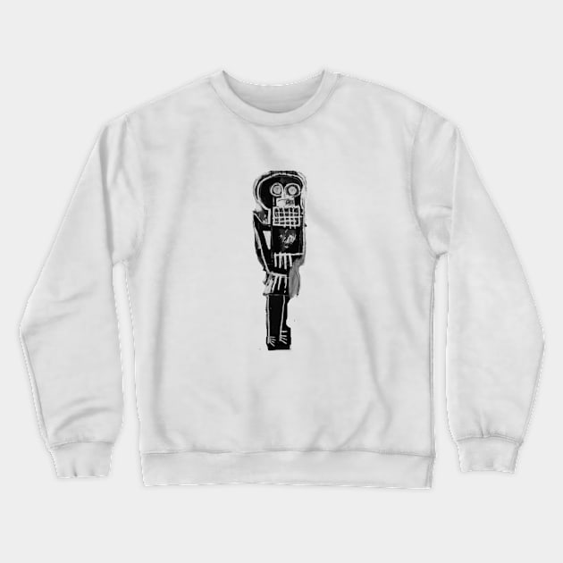 ROBOT THINKING Crewneck Sweatshirt by AbstractArt14